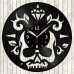 Vinyl Record Clock Skull Vinyl Record Clock Skull