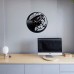 Horse Vinyl Record Clock 