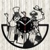 Haunted Mansion Vinyl Record Clock 