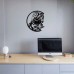 Horse Racing Vinyl Clock 