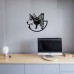 Husky Vinyl Record Clock 