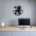 Surfing Vinyl Clock 