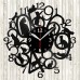 Cat Vinyl Record Clock 