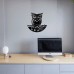 Owl Vinyl Record Clock 