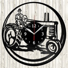 Tractor Vinyl Record Clock Tractor Vinyl Record Clock