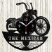 The Motorbike Mexican Vinyl Record Clock The Motorbike Mexican Vinyl Record Clock