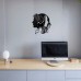 Vinyl Record Clock Hairdresser Barber