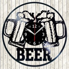 Vinyl Record Clock Beer Vinyl Record Clock Beer