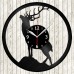 Deer Vinyl Record Clock 
