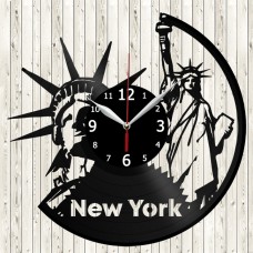 New York Vinyl Clock 