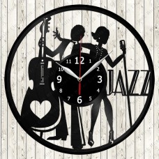 Vinyl Record Clock Jazz