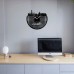Albany City Vinyl Clock 