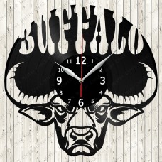 Buffalo Vinyl Clock 