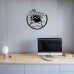 Climbing Vinyl Clock 