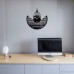 Copenhagen City Vinyl  Clock 