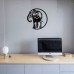  Vinyl Clock Elephant