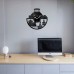 Greece Vinyl Clock 