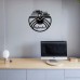 Hyderabad City Vinyl  Clock 