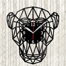 Monkey Vinyl Record Clock 