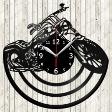 Motorcycle Vinyl Record Clock Motorcycle Vinyl Record Clock