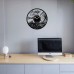 Myrtle Beach City Vinyl Clock 
