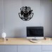 New Jersey City Vinyl Record Clock 