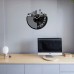 Newark City Vinyl  Record  Clock 