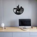 Nice City Vinyl  Record  Clock 