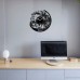 Nice City Vinyl  Clock 
