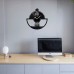 North Carolina State University Vinyl  Clock 
