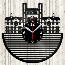 Princeton City Vinyl  Record  Clock 