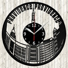Providence City Vinyl  Record  Clock 