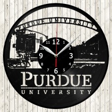Purdue University Vinyl  Clock 
