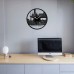 Stuttgart City Vinyl  Record  Clock 