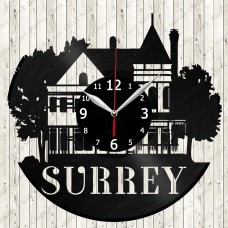 Surrey City Vinyl  Record  Clock 