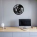 Telluride City Vinyl  Clock 