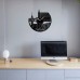 Toledo City Vinyl  Clock 