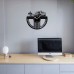 Toulouse  City Vinyl  Clock 
