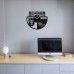 Tulane University Vinyl  Clock 