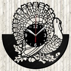 Turkey Vinyl Clock 