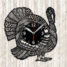 Turkey Vinyl Record Clock 