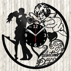  Valentines Day Vinyl Clock 