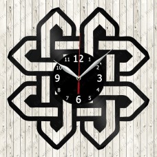Abstract Vinyl Record Clock №56