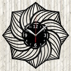 Abstract Vinyl Record Clock №86