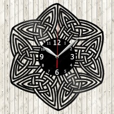 Abstract Vinyl Record Clock №88