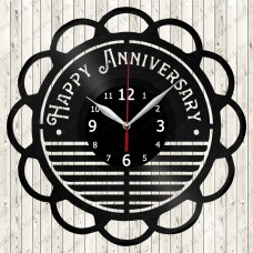 Anniversary Vinyl Clock 