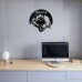 Climbing Vinyl Wall Clock 