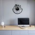 Nail Salon Vinyl Clock 