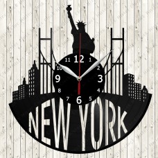 New York City Vinyl Clock 