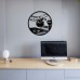 Avia Vinyl Record Clock 